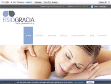 Tablet Screenshot of fisiogracia.com